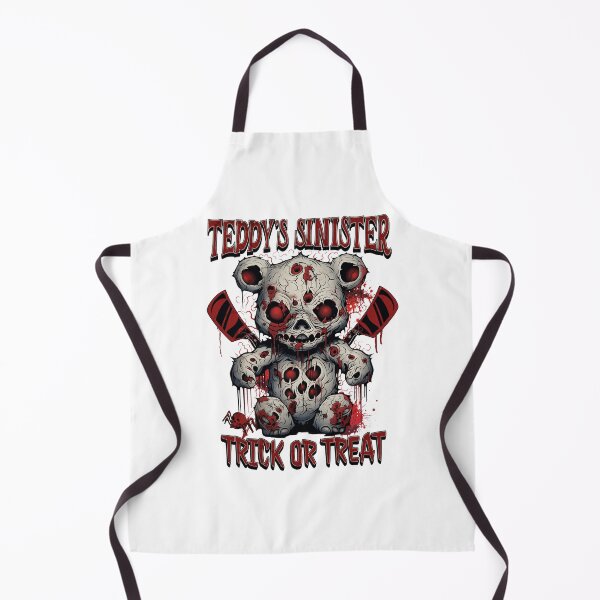 Item preview, Teddy’s Sinister Trick or Treat – Haunted Halloween Teddy Design designed and sold by teemugcreation.