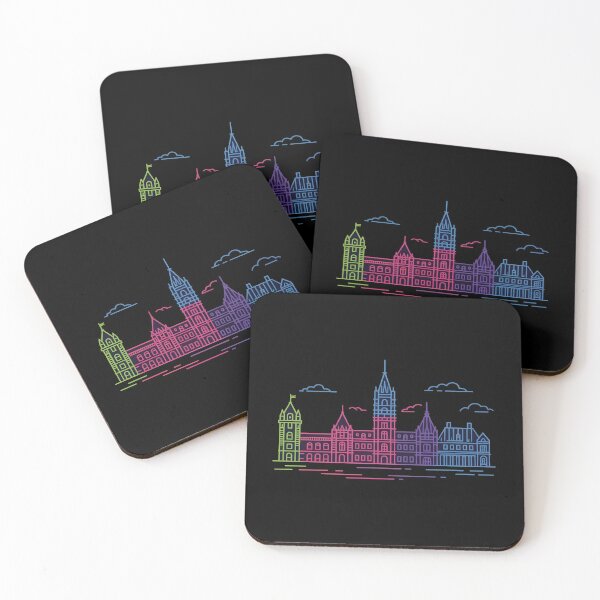 Item preview, Québec City Skyline – Minimalist Neon Travel Souvenir Design designed and sold by Paper Drip.