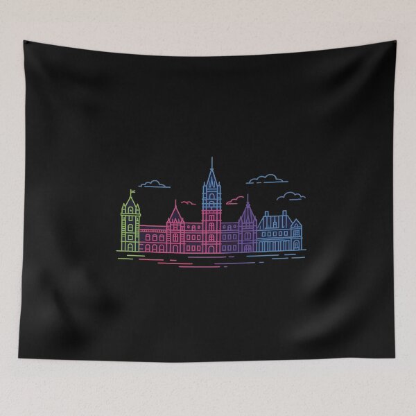 Item preview, Québec City Skyline – Minimalist Neon Travel Souvenir Design designed and sold by Paper Drip.