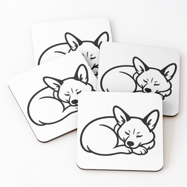 Item preview, Welsh Corgi Sleeping designed and sold by theartfulaspie.