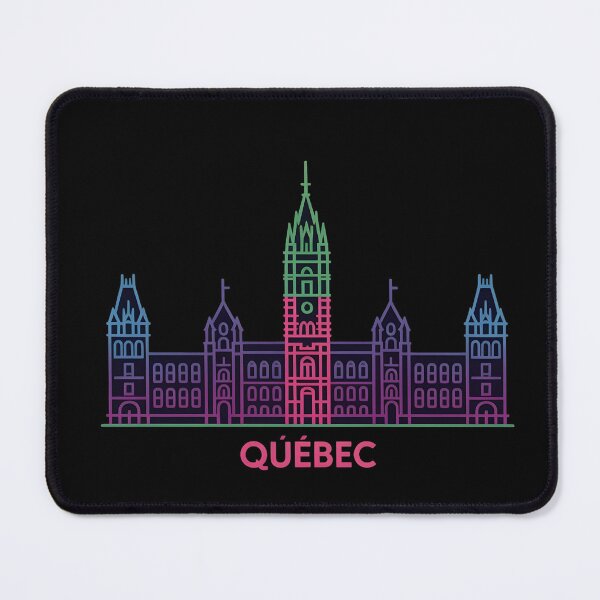 Item preview, Québec City Skyline – Minimalist Neon Travel Souvenir Design designed and sold by Paper Drip.