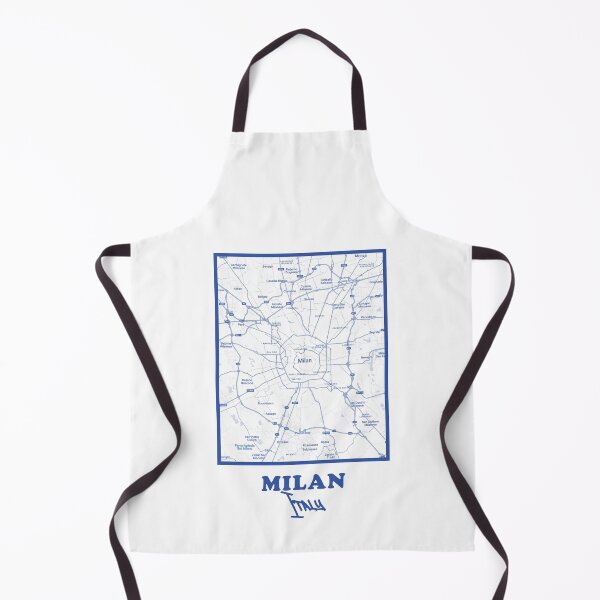 Item preview, Milan City Map – Minimalist Blue Poster designed and sold by Enea Kelo.