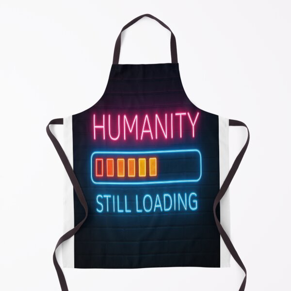 Item preview, Humanity Still Loading – Neon Sign Design designed and sold by Gazmerch.