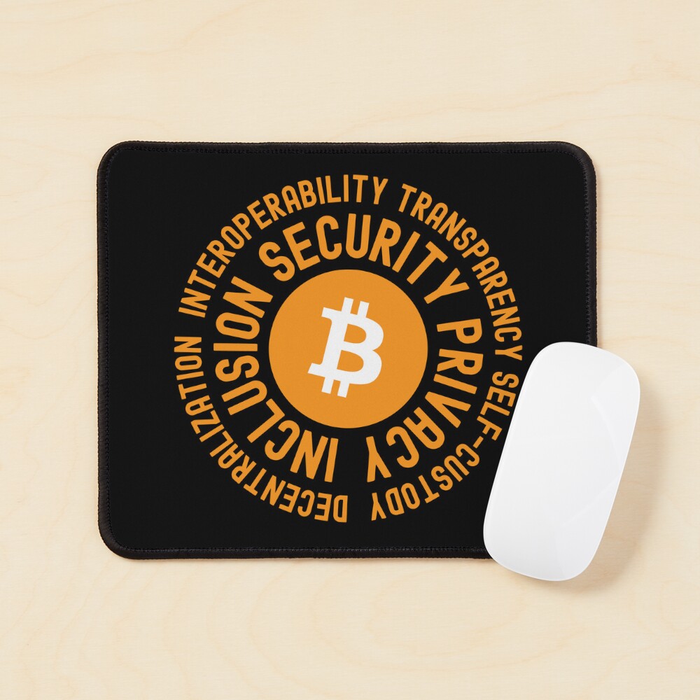 Bitcoin principles iPhone Case