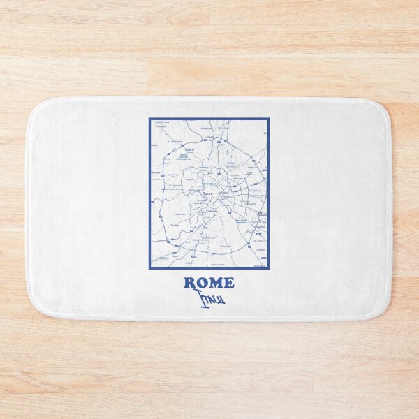 Item preview, Rome City Map – Minimalist Blue Poster designed and sold by Enea Kelo.