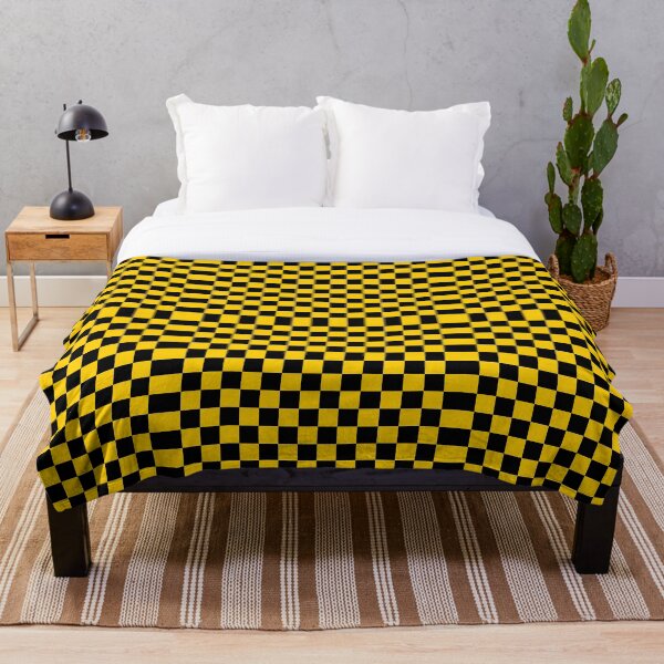 Item preview, Black & Yellow Squares designed and sold by SimplyJamee.