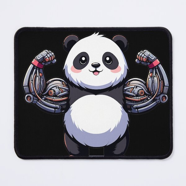 Item preview, Bodybuilding bicep Panda Biomechanical designed and sold by LaughLine Design.