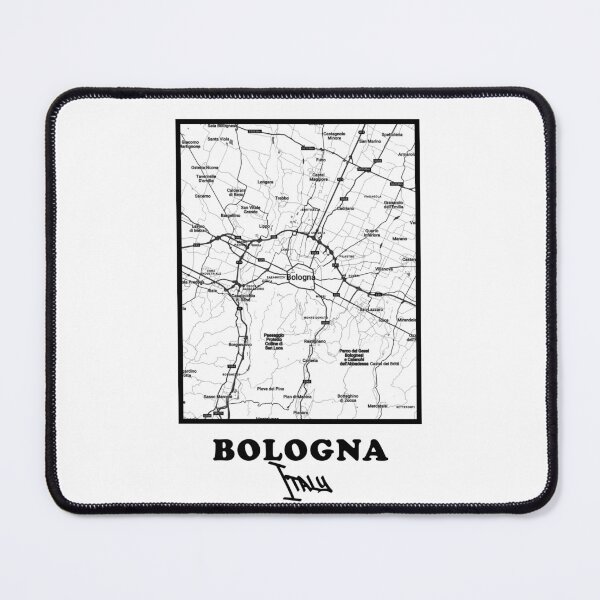 Item preview, Bologna City Map – Minimal Black and White Poster designed and sold by Enea Kelo.