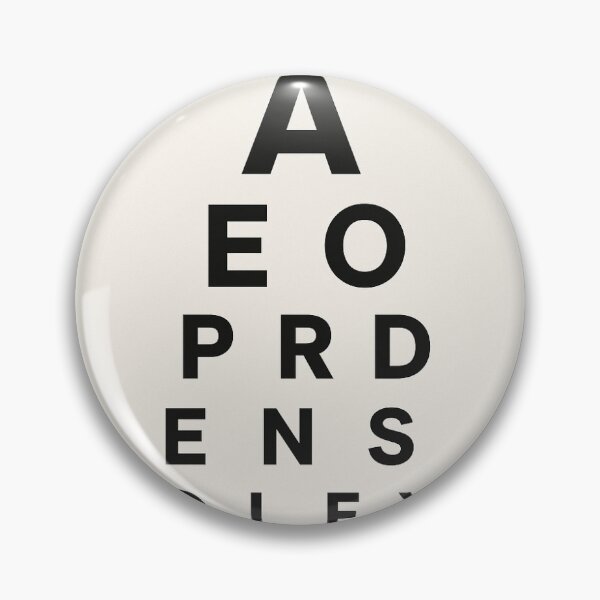 Item preview, Snellen Warranty Meme | Funny Eye Test Design designed and sold by ezzobair.