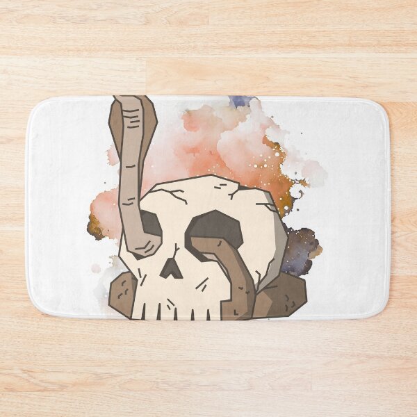 Item preview, Snake in a skull designed and sold by 7BRiver.