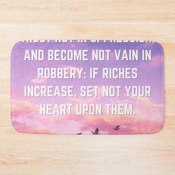 Item preview, Psalm 62:10 designed and sold by Undonemadenew.