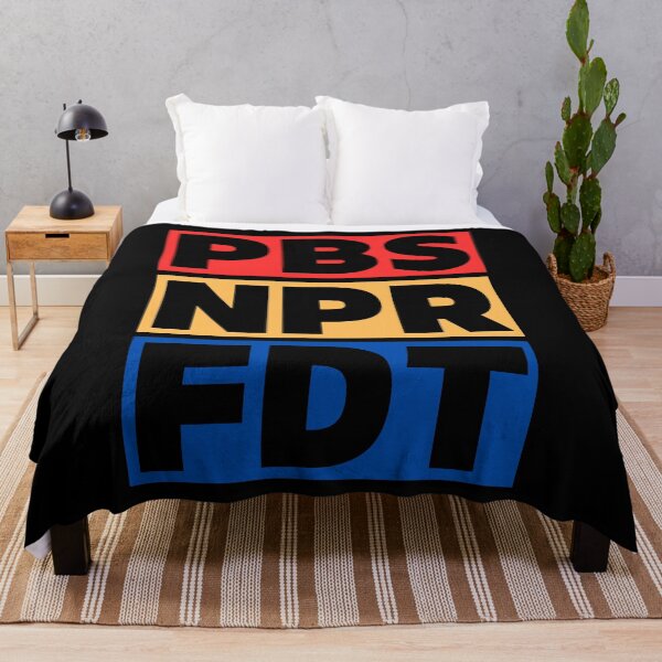 Item preview, PBS, NPR, FDT Anti Trump designed and sold by ketkacreations.