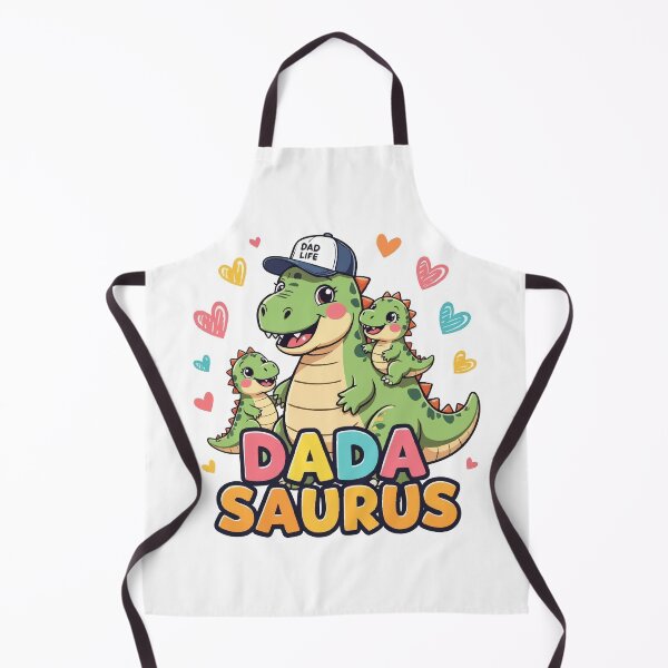 Item preview, Dada Saurus Cute Baby Dino Dad designed and sold by Uglyandcute.
