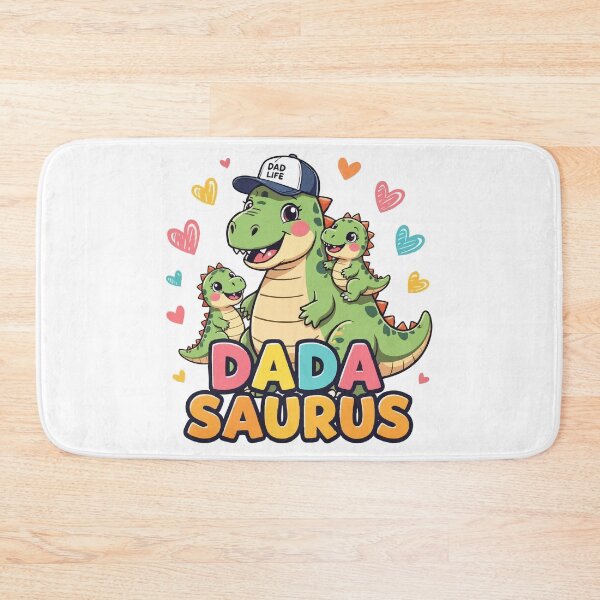 Item preview, Dada Saurus Cute Baby Dino Dad designed and sold by Uglyandcute.