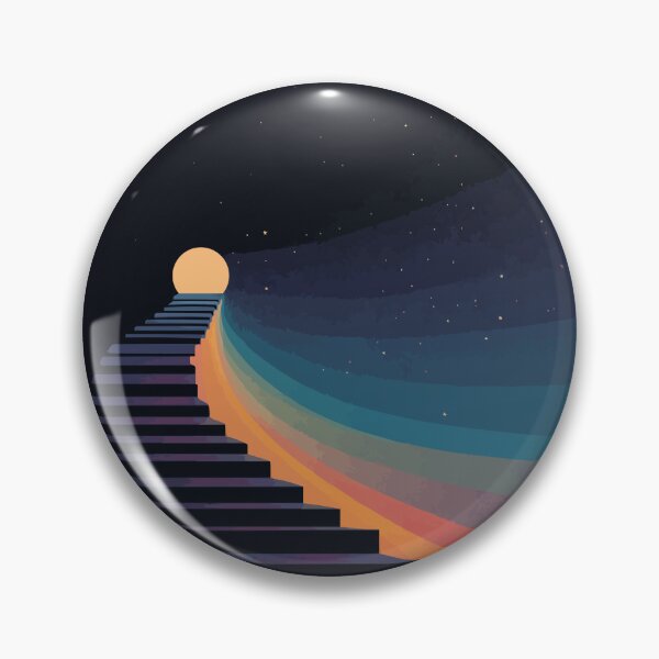 Artikelvorschau, Retro Stairway to Heaven Kosmisches Design entworfen und verkauft von Art-for-World.