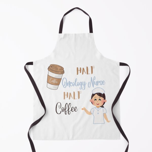 Item preview, Half Oncology Nurse Half Coffee designed and sold by sara`s design.