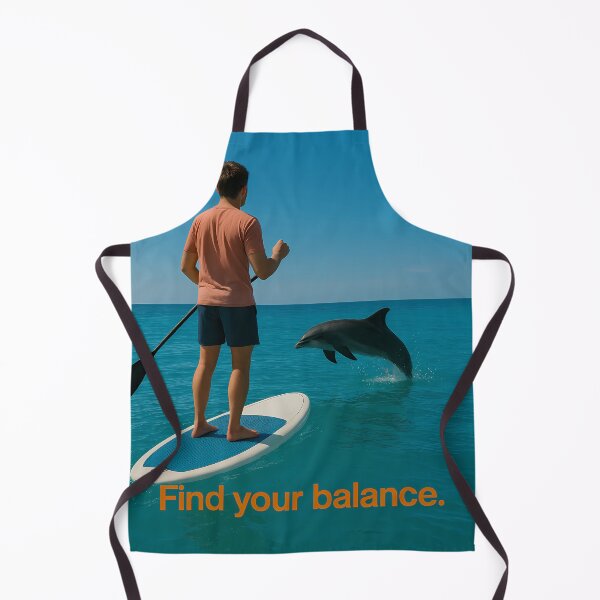 Item preview, Find your balance (artwork for paddleboarders) designed and sold by Millsoria.