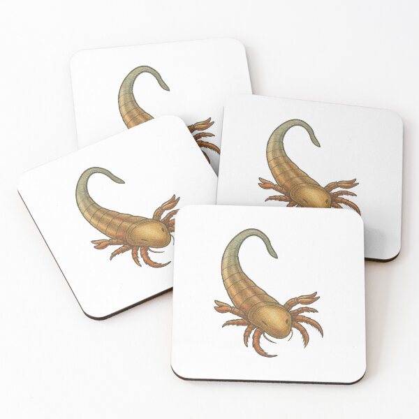 Item preview, Sea Scorpion Illustration, Ancient Eurypterid Prehistoric Art designed and sold by Vendeloc.