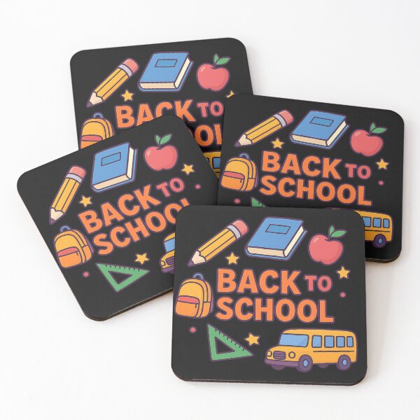 Item preview, ✨ Back to School Vibes – Fun & Colorful Transparent Design designed and sold by storeAC.