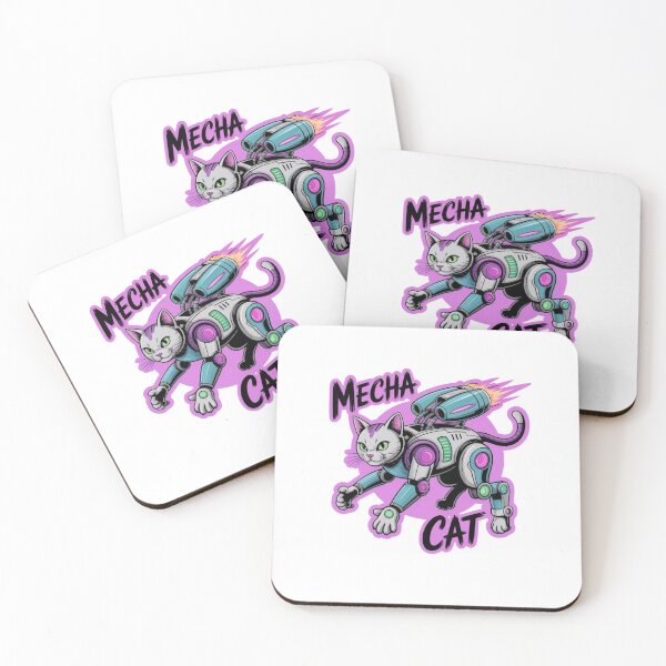Item preview, Mecha Cat designed and sold by Mateusz Majcherek.