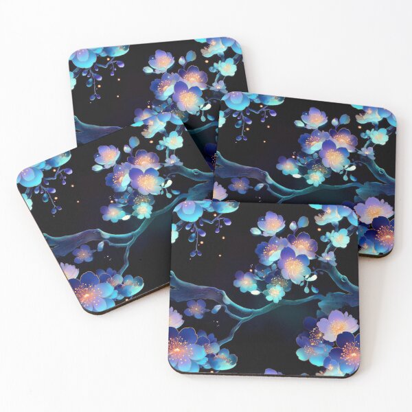 Item preview, Cherry Blossoms, Blue Strong designed and sold by DarkmoorDesigns.