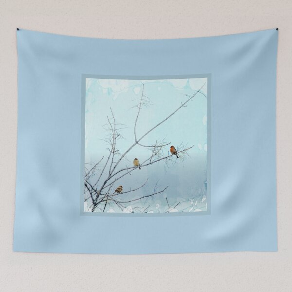 Item preview, Three Birds in a Bare Winter Tree designed and sold by CarolM.