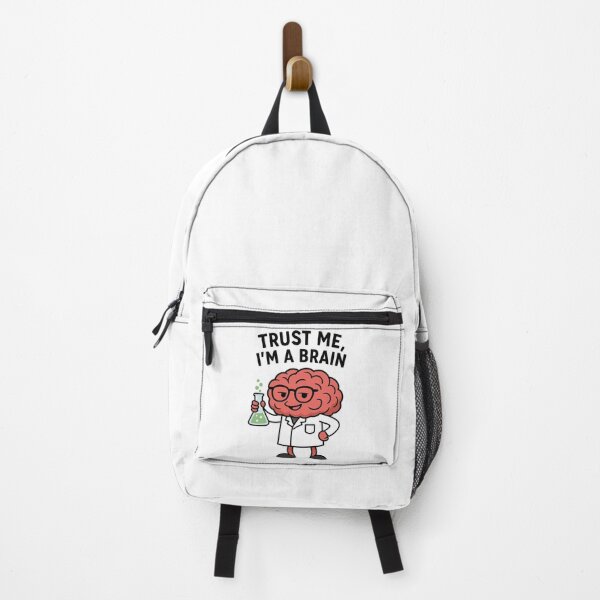 Item preview, Funny Scientist Brain – Trust Me I’m a Brain Meme for Rational Thinkers designed and sold by jelonkaa.