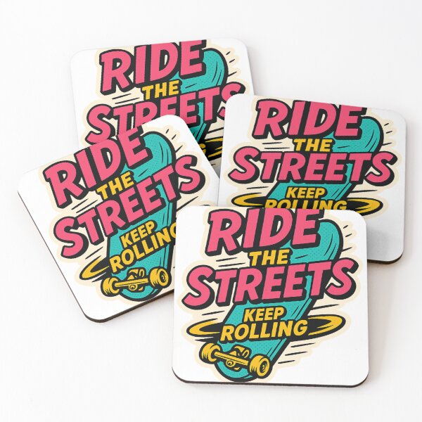 Item preview, Ride the Streets Keep Rolling designed and sold by Ahau Designs.