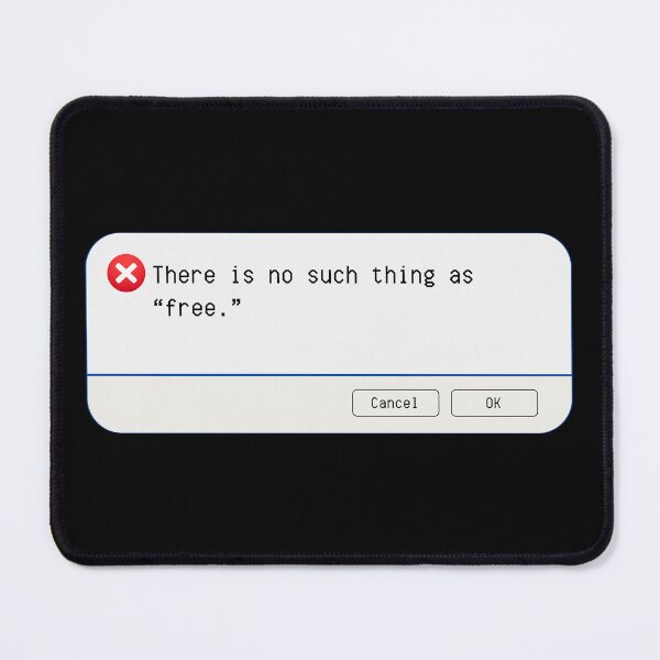 Artikelvorschau, UNERWARTETER FEHLER: Es gibt nichts „Gratis.“ – lustige Computerzeichen entworfen und verkauft von DesignsFromTW-S.