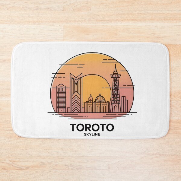 Item preview, Toronto City Skyline – Minimalist Sunset Travel Souvenir Design designed and sold by Paper Drip.