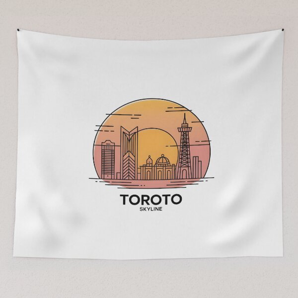 Item preview, Toronto City Skyline – Minimalist Sunset Travel Souvenir Design designed and sold by Paper Drip.