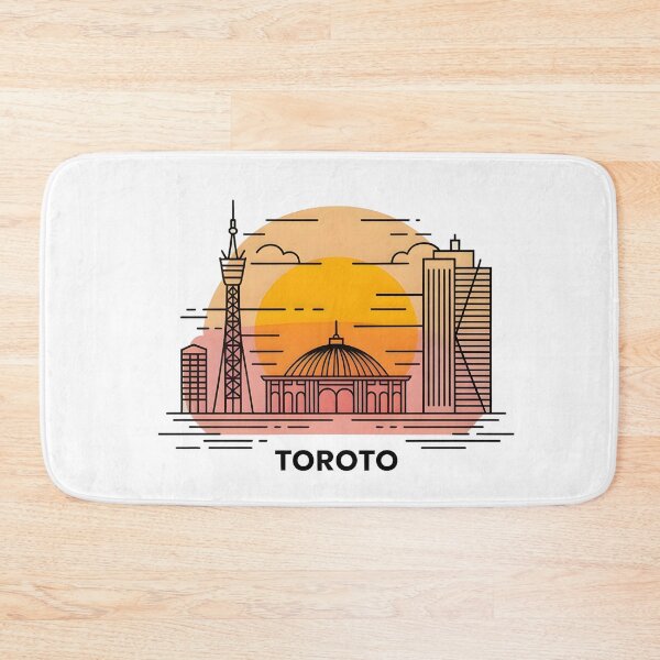 Item preview, Toronto City Skyline – Minimalist Sunset Travel Souvenir Design designed and sold by Paper Drip.