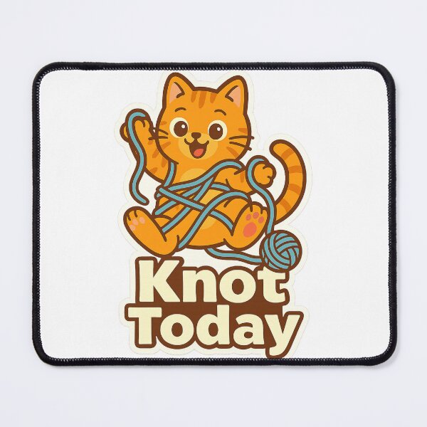 Item preview, Cat – Knot Today designed and sold by CrazyMop_.