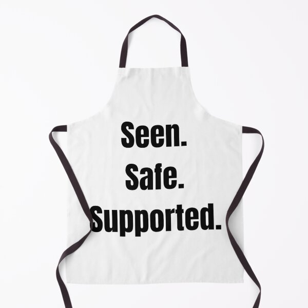 Item preview, Seen. Safe. Supported. – Healing Affirmation Shirt for Therapy & Mental Health designed and sold by DeesTeesNThings.