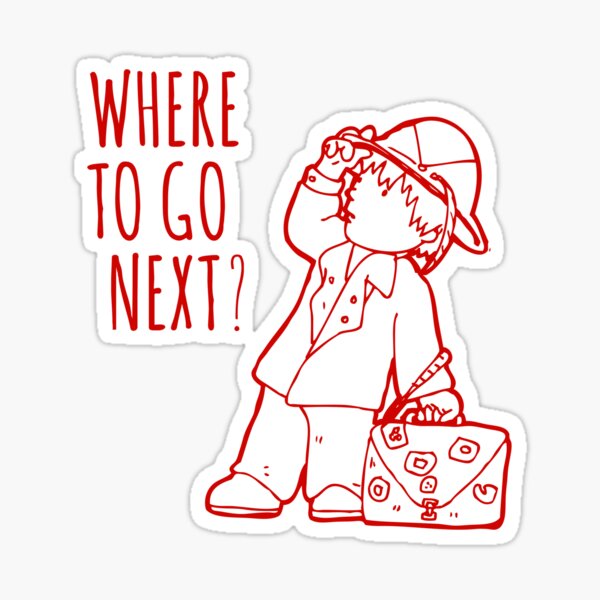 Travel destination Sticker