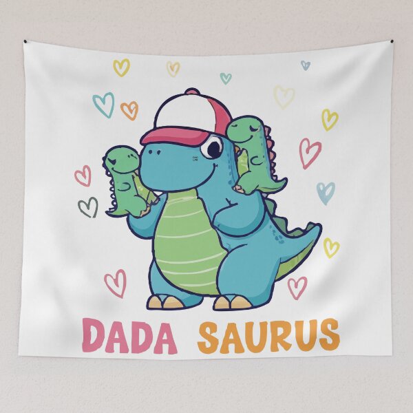 Item preview, Dada Saurus Cute Baby Dino Dad designed and sold by Uglyandcute.