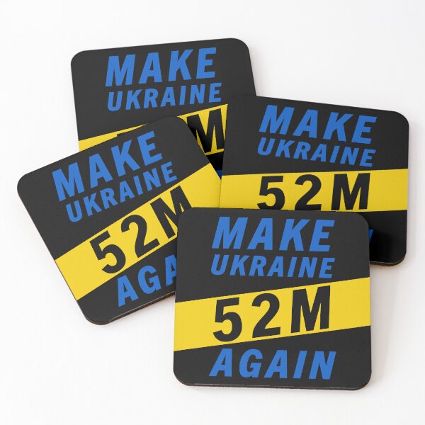 Item preview, Make Ukraine 52M Again Support Ukrainian Restoration Hope designed and sold by cabana.space.