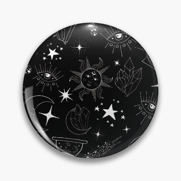 Item preview, El Cielo del Oráculo: Fases Lunares, Ojos de Cristal y Símbolos Cósmicos – Arte Celeste Nocturno de Brujería designed and sold by MandoMc-Designs.