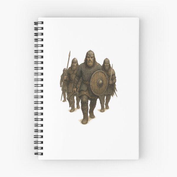 Item preview, Vikings Marching to War | Norse Warriors Artwork designed and sold by Frost & Forge.