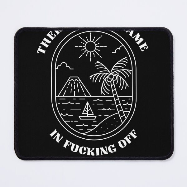 Item preview, There Is No Shame In Fucking Off – Sassy Sarcastic Dark Humor Design designed and sold by CloverBend.