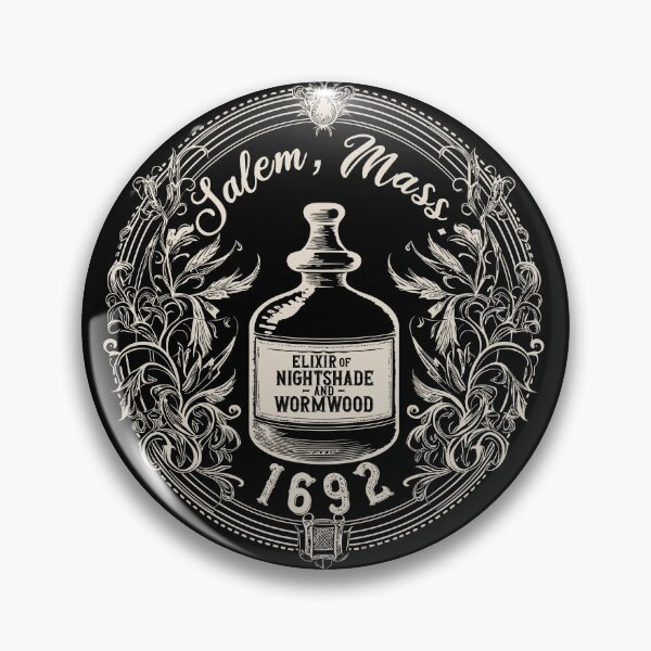 Item preview, Witchy Salem Print – Nightshade & Wormwood Apothecary Art – 1692 Dark Academia Decor designed and sold by MandoMc-Designs.