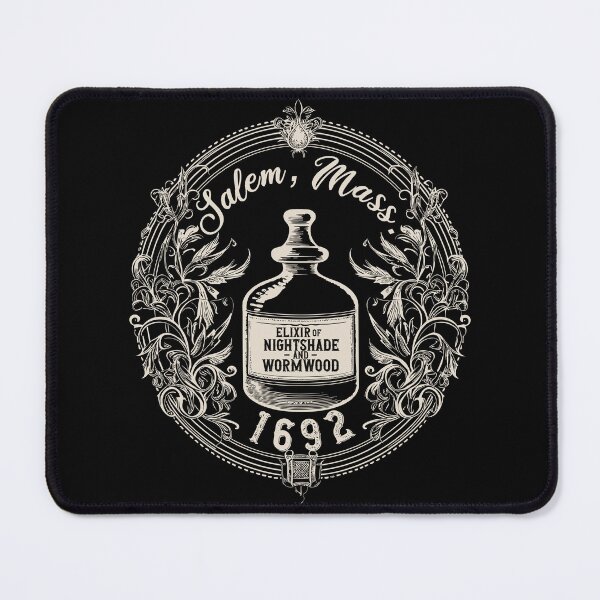 Item preview, Witchy Salem Print – Nightshade & Wormwood Apothecary Art – 1692 Dark Academia Decor designed and sold by MandoMc-Designs.