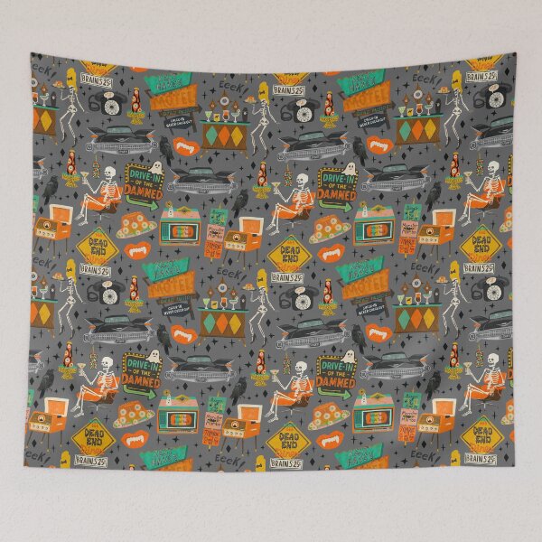 Item preview, Retro Spooky Halloween designed and sold by jenbucheli.