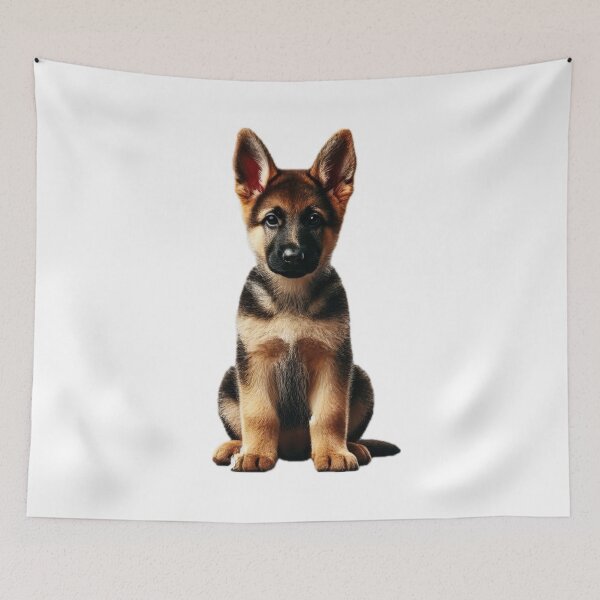 Item preview, German Shepherd Puppy Dog designed and sold by BackgroundND.