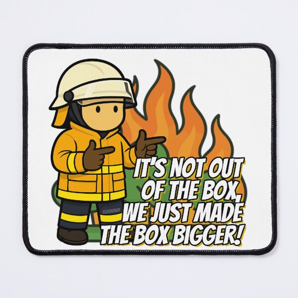 Item preview, It's not out of the box, we just made the box bigger! designed and sold by Flashover.
