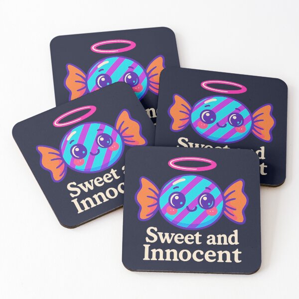 Item preview, Sweet and Innocent Kawaii Candy Design – Cute Blue and Pink Cartoon Gift for Kids, Teens & Kawaii Aesthetic Lovers designed and sold by GemBob Creations.