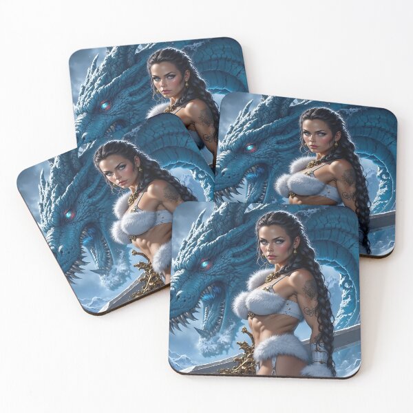 Item preview, Ice warrior designed and sold by Digital Dream Art.