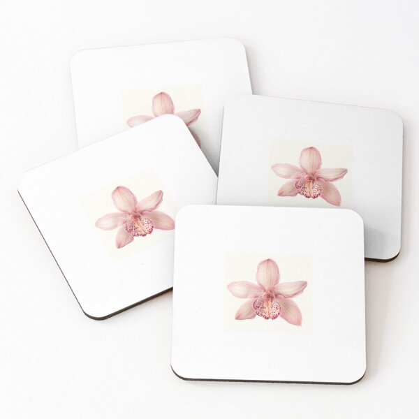 Item preview, orchid flower sticker designed and sold by clairebrady135.