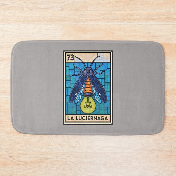 Item preview, Mexican Lottery Card 73 La Luciernaga The Firefly designed and sold by retrographics.