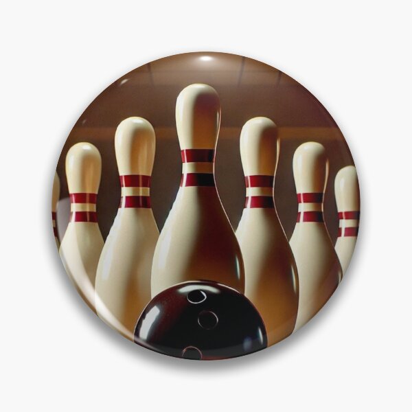 Item preview, Candlepin Bowling Alley designed and sold by BackgroundND.